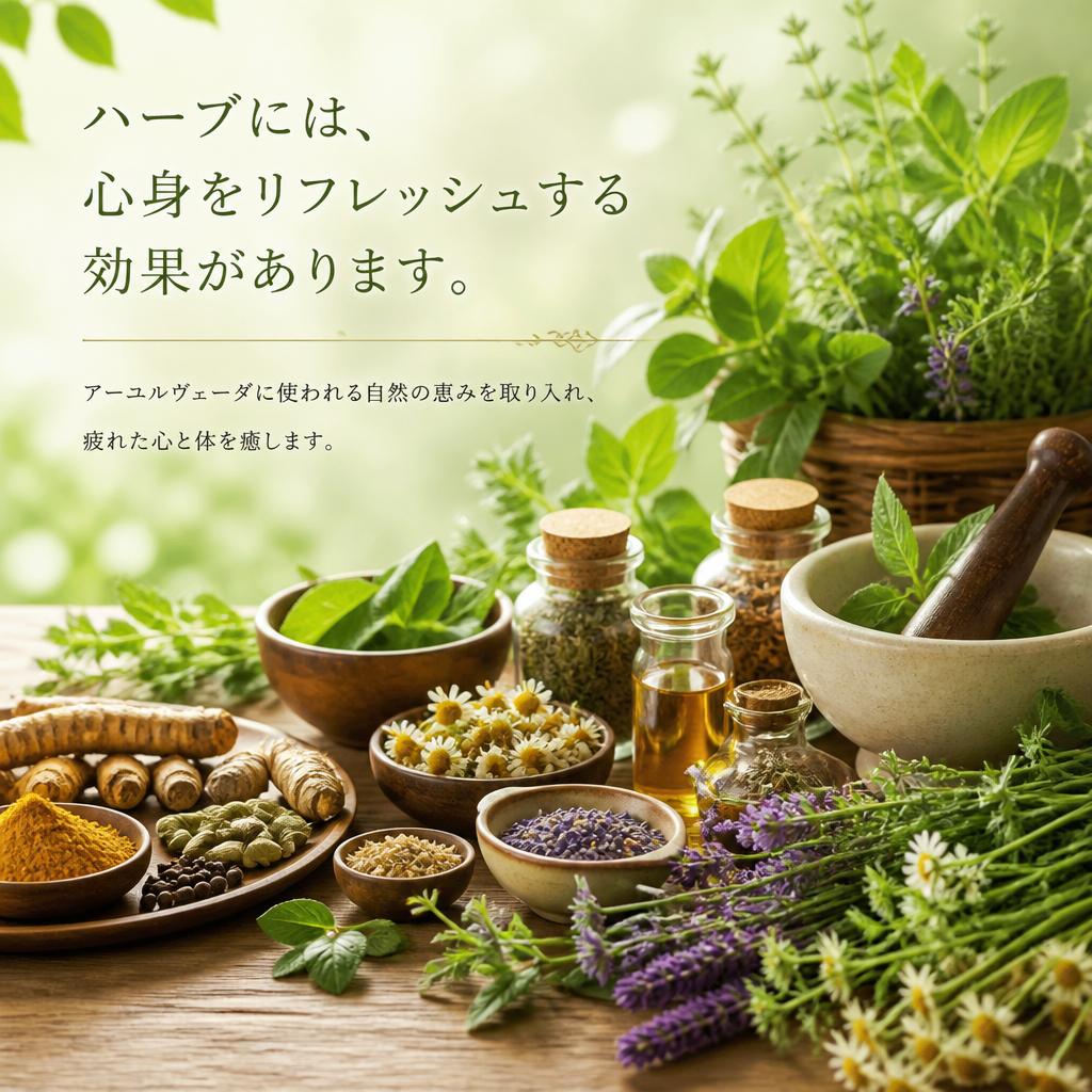 ハーブテラピーの効能
