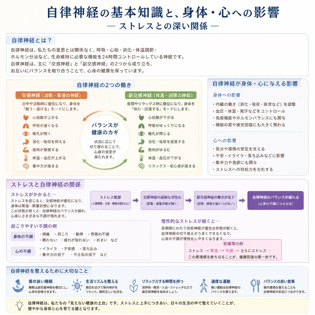 2. 自律神経の役割と影響