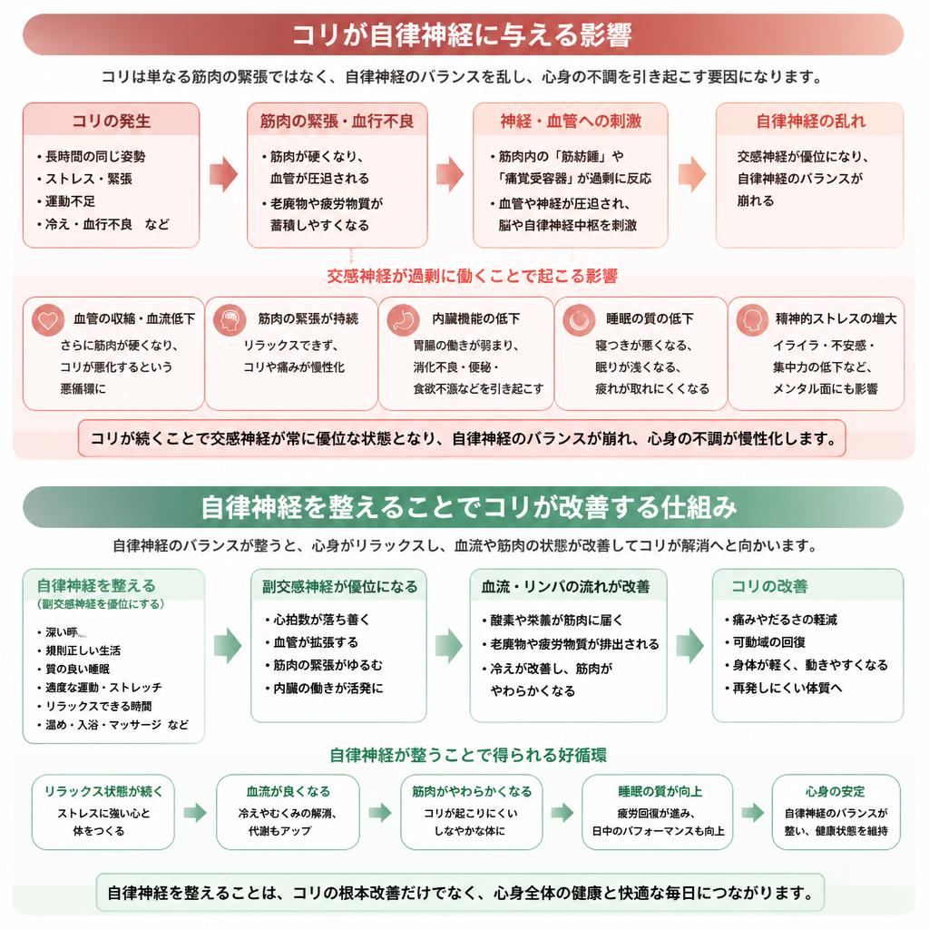 4. コリと自律神経の関係