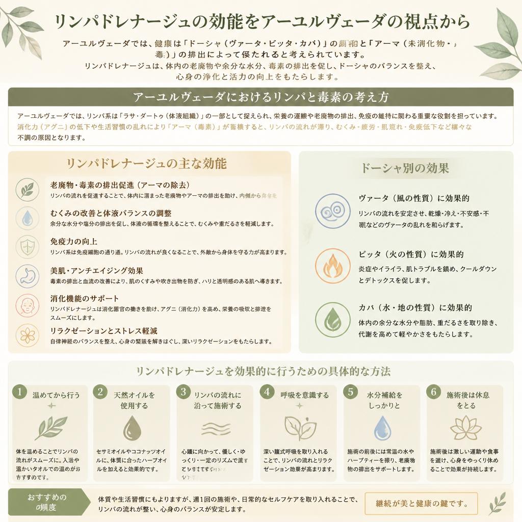 リンパドレナージュの効果とは？