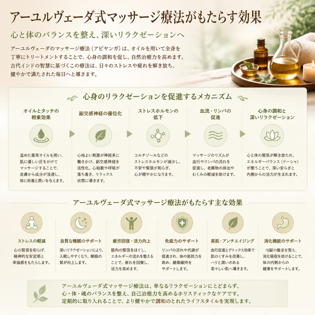 マッサージ療法の秘訣