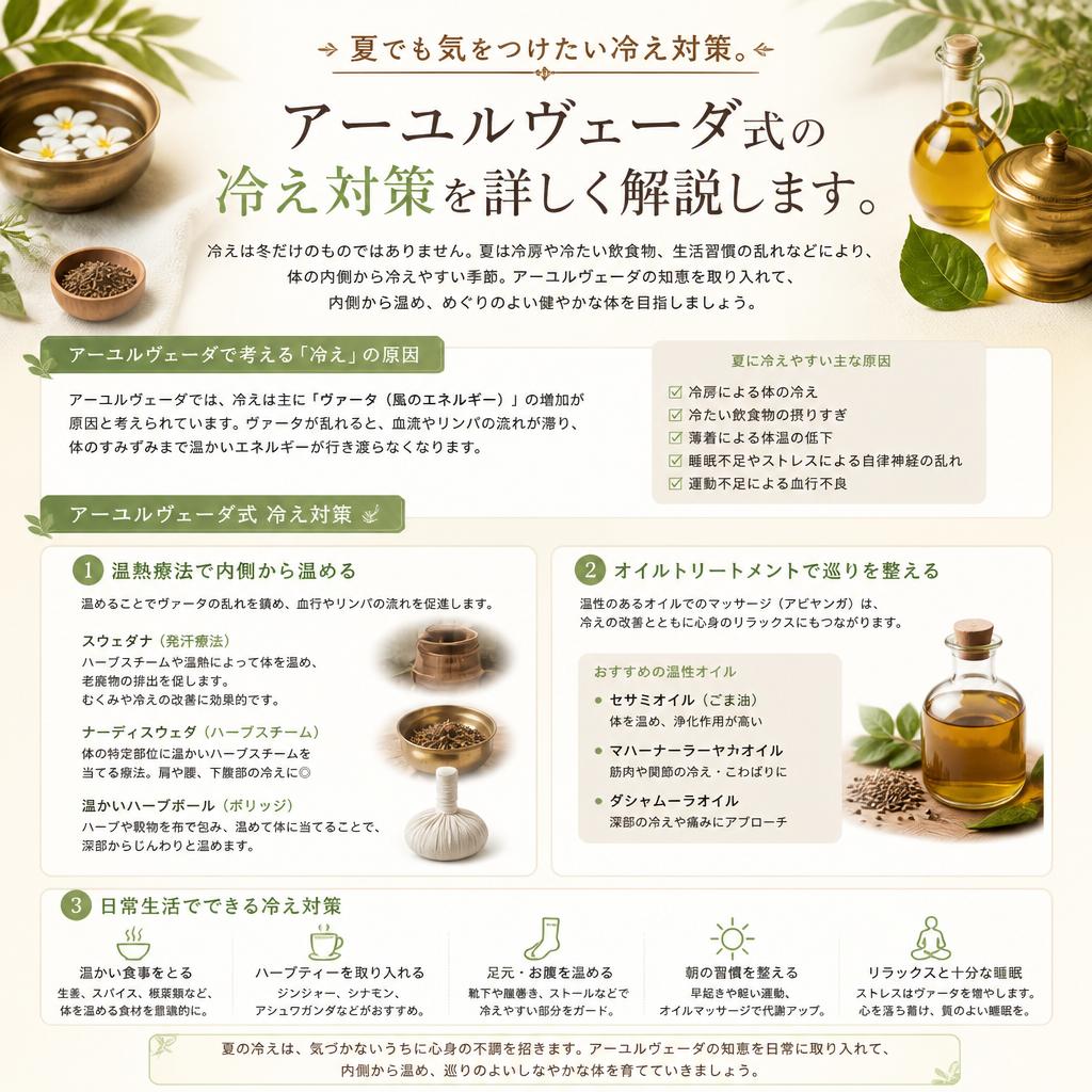 冷え対策に効果的なケア法